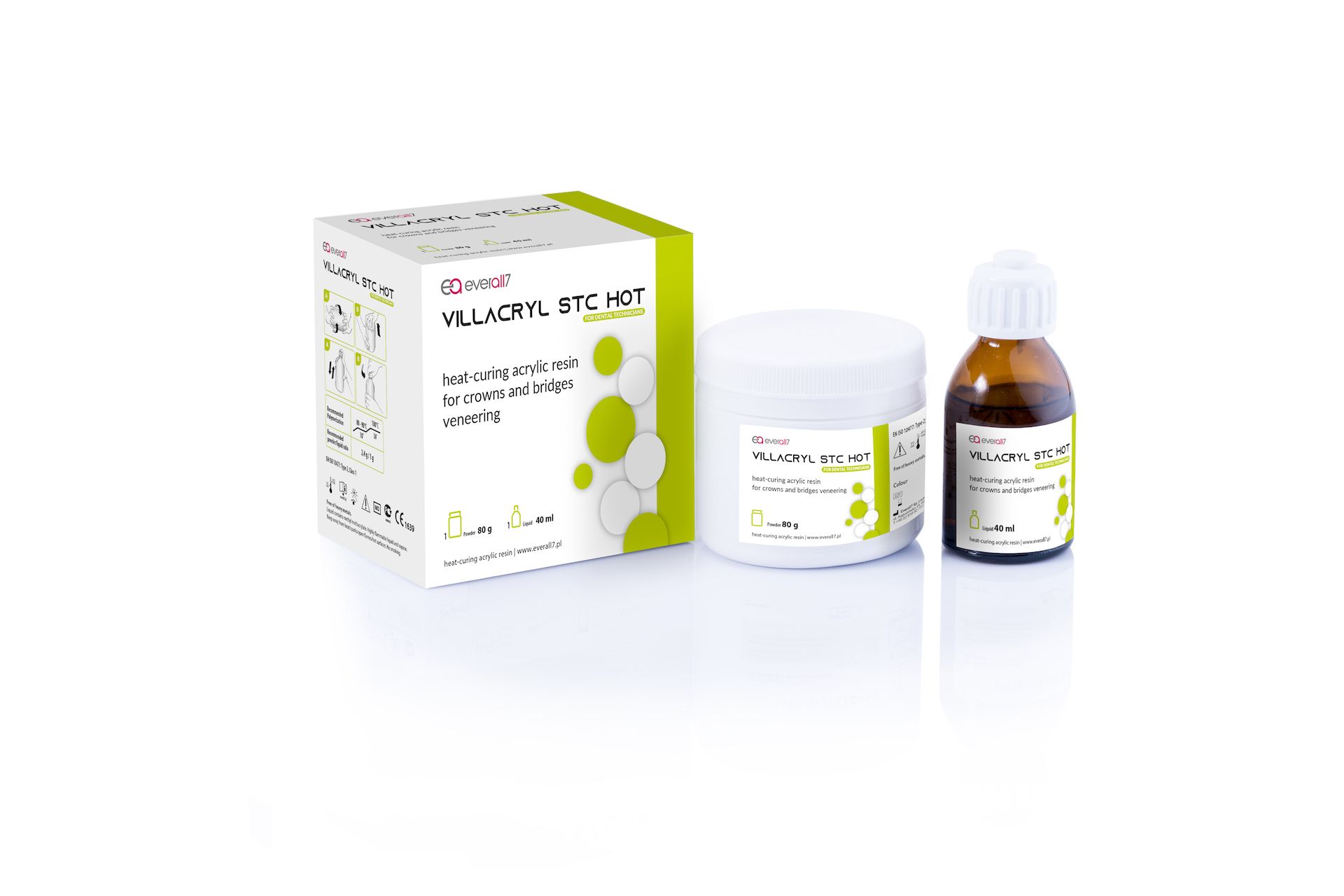 Villacryl STC Hot (80 г порошка, 40 мл жидкости) B1