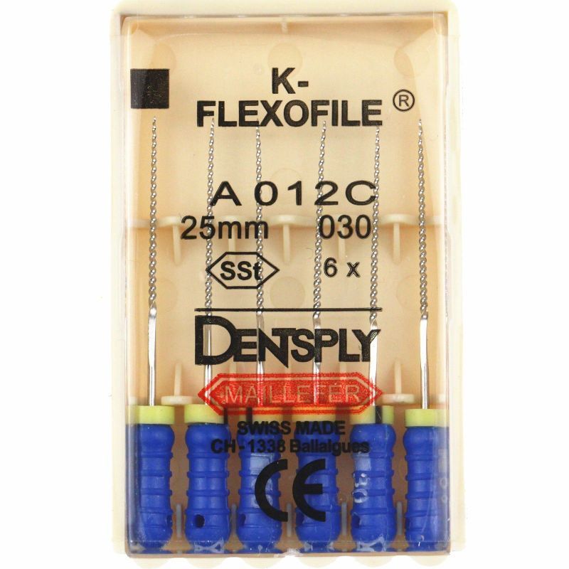 Инструмент ручной Maillefer Golden Medium K-Flexofile Readysteel 21мм №027  