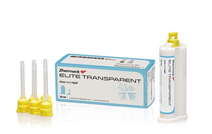 А-силиконовая масса Zhermack Elite Transparent C401600