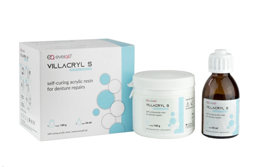 Пластмасса Villacryl S цвет V0, 100г + 50мл Everall7 