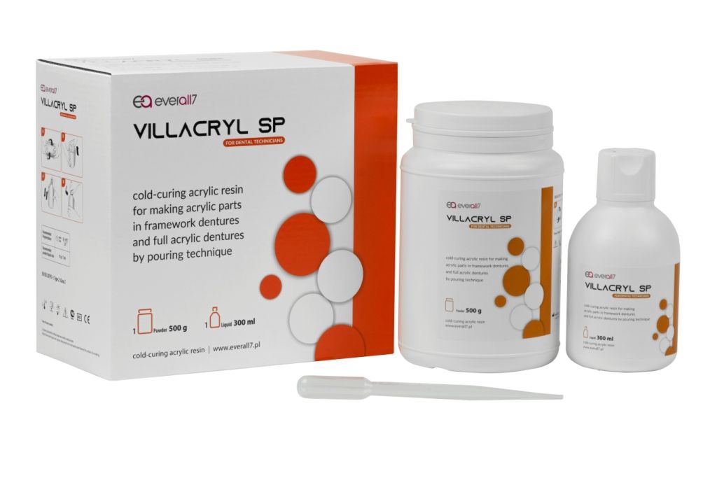 Пластмасса Villacryl SP цвет V0, 500г + 300мл Everall7 