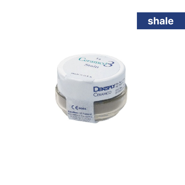 Керамическая масса Ceramco3 краситель Stain цвет серо-коричневый Shale, 3гр
