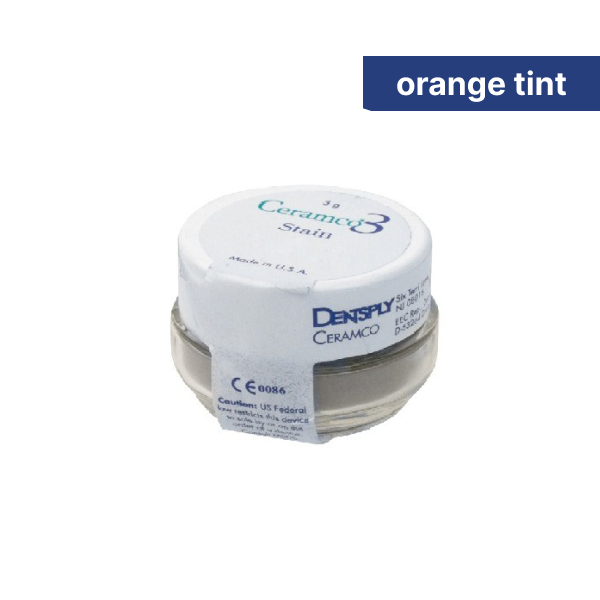 Керамическая масса Ceramco3, краситель Stain цвет Orange Tint 3г