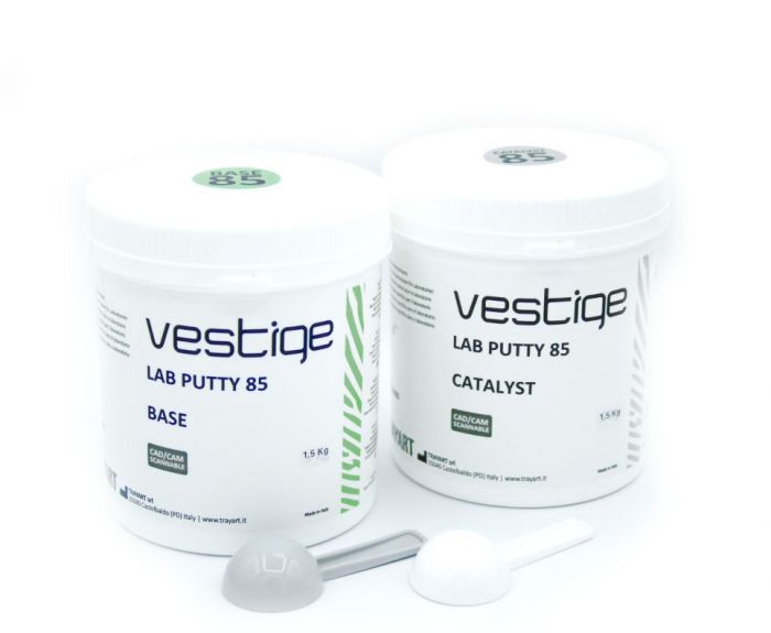 А-силикон Vestige Lab Putty 85, 1.5+1.5кг., Trayart